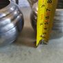 Milk Jug And Suger Bowl Hand Beaten Pewter Sheffield. Eng. Image 5