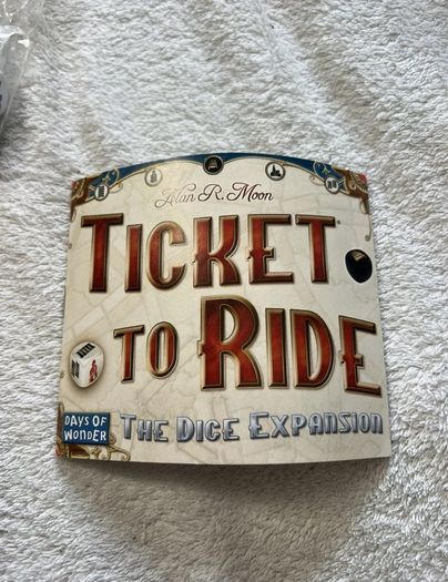 Ticket to Ride - The Dice Expansion