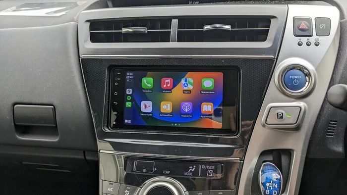 Toyota Prius Aqua Corolla Fielder Apple CarPlay Android Auto Radio Stereo