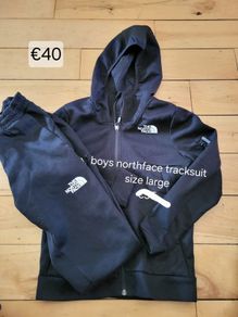 north face tracksuit boys