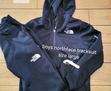north face tracksuit boys