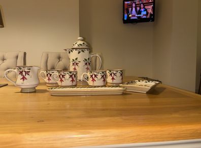 Nicholas Mosse Fuchsia Coffee Set