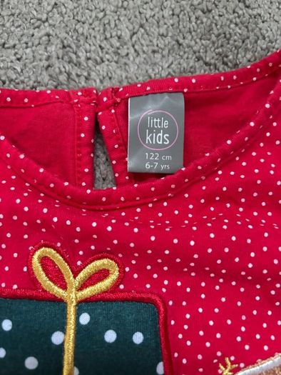 Girl christmas dress 122cm 6-7 years