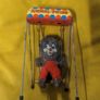 VINTAGE Wind Up Animal Swing Toy Image 2