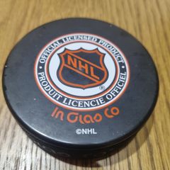 Toronto Maple leafs hockey puck official