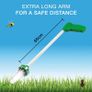 Spider Catcher, Bug Trap Catcher Extra Long with Handle, Safely Humanely Removes Spiders, Insects, Daddy Longlegs, Wasps, Bees and Moths, Original, Green (1) Image 3