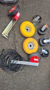 transport trolley wheels castor sack track heavy duyy