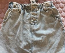 Girls Denim Skirt NEW by Age 7-8