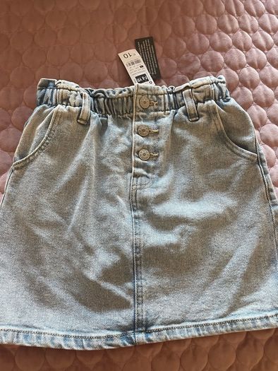 Girls Denim Skirt NEW by Age 7-8