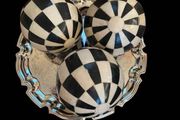 Vintage decorative balls/ carpet bowls