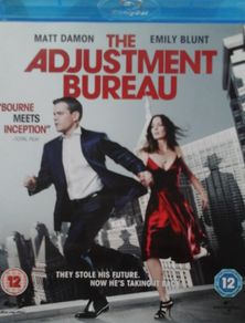 The Adjustment Bureau [2011] Matt Damon, Emily Blunt, Anthony Mackie, John Slattery, Michael Kelly & Terence Stamp [Blu-ray Movie]
