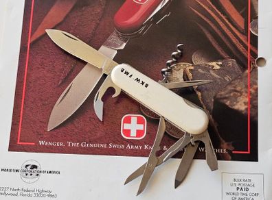 Vintage Wenger Traveler Discontinued Collectable Swiss Army Knife 85mm model