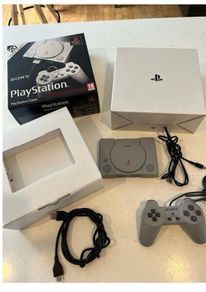 PS1 PlayStation Classic mini console boxed with 20 games