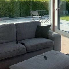 Sofa Kivik & Footstool