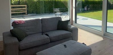 Sofa Kivik & Footstool