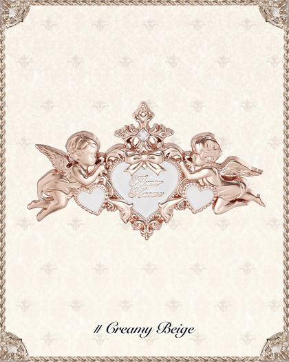 Flower Knows Little Angel Collection Hair Clip in Creamy Beige