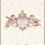 Flower Knows Little Angel Collection Hair Clip in Creamy Beige Image 2