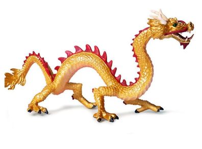 Yellow Chinese Dragon. Action Figure