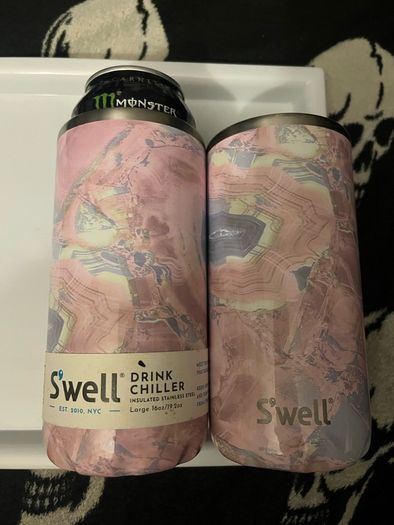 Thermal insulated bottle swell drink cooler beer coke Swell Stainless Steel Chiller Cans and Slim Bottles Triple-Layered Vacuum-Insulated
