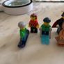 lego mini figs x 6 winter Christmas theme Image 2