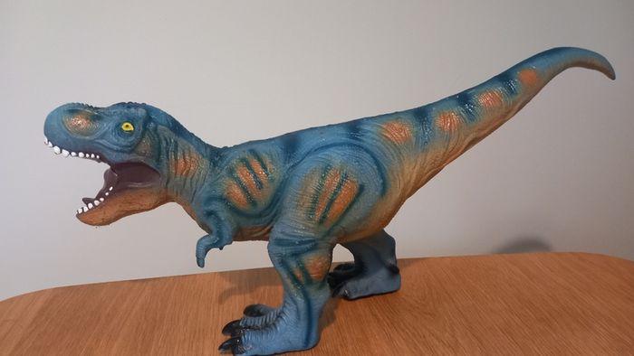 Dinosaur Toy T-Rex Blue 23cm