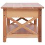 Coffee Table 100x55x46 cm Solid Mahogany Wood Image 5
