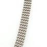 Vintage 925 Sterling Silver Signed Italian Ball Link Chain Image 6