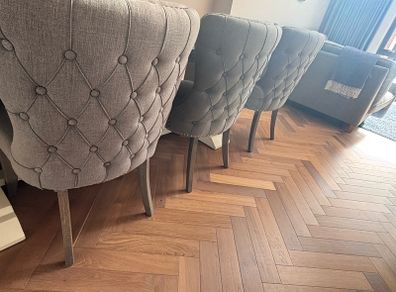 Dining chairs x 6- Diamond furniture