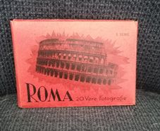 Vintage Roma, Italy Set of Landmark Photos