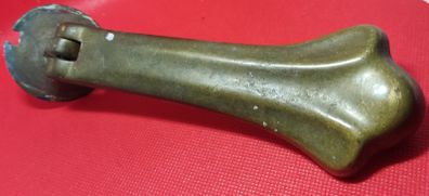 Original Brass Victorian Fluted Door Knocker
