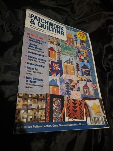Job lot of seven Patchwork&Quilting magazines