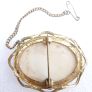 Vintage Gold Plated Shell Ornate Cameo Image 8