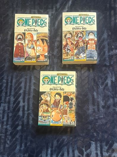 One piece 1-69 3 in 1 editions
