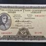 Ireland 1964   5 Pounds Lady Lavery Banknote Image 4