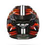 LS2 FF327 Challenger Spin - size M - Black Red White Full Face Helmet Image 3