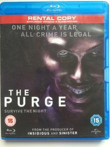 The Purge [2013] Ethan Hawke, Lena Headey, Adelaide Kane, and Max Burkholder [Blu-ray Movie]