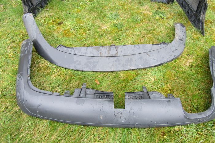Passat b6 front and rear bumper splitters, perfect for 2005 /2010 models