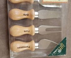 Cheese, Knife and Fork Set