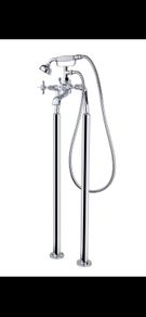 Cashel free standing bathroom shower mixer