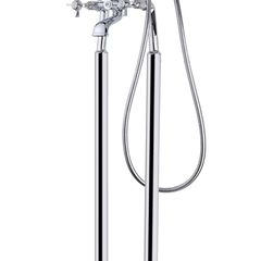 Cashel free standing bathroom shower mixer