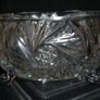 Vintage  Anna Hutte Bleikristall 24% Lead Crystal Scalloped Footed  Bowl  German Image 3