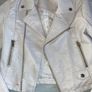 Faux leather girls jacket age 10-11 Image 3