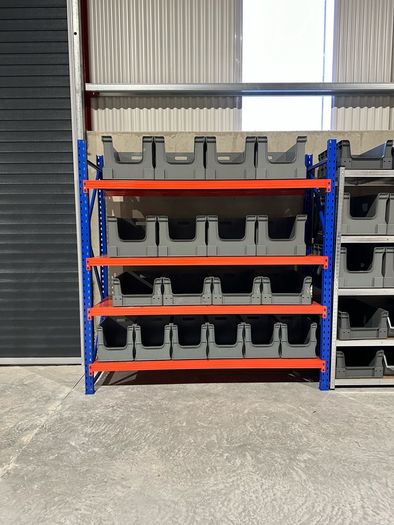 New Longspan Shelving - 2m x 2m x 0.6m - All Metal Shelves