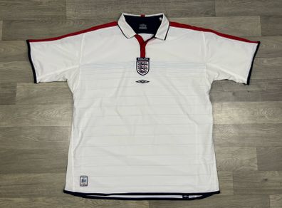 Vintage 2003/05 Umbro England Home Reversible Jersey Shirt Men XXL