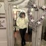 Gaelle White Puffer Jacket, IT 44 with tags. Image 5