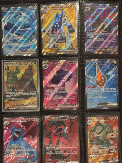 pokemon cards SIR AND EX