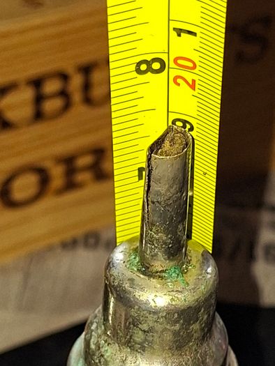 Antique French Lampe-Briquet lighter lamp manufactured by the brand TH. It is described as Sans Soudure The inscription Inexplosible indicates it was marketed as a safety product, often dating from before 1900s