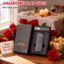 Valentines Day Gifts for Him Men Electric Lighter, USB Rechargeable Arc Lighter Windproof Flameless Plasma Lighter with Battery Display, Birthday Gifts for Men, Women, Him, Her Image 2