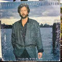 Eric Clapton original 1986 release of August. Vinyl is nm sleeve showing signs of wear