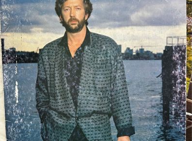 Eric Clapton original 1986 release of August. Vinyl is nm sleeve showing signs of wear